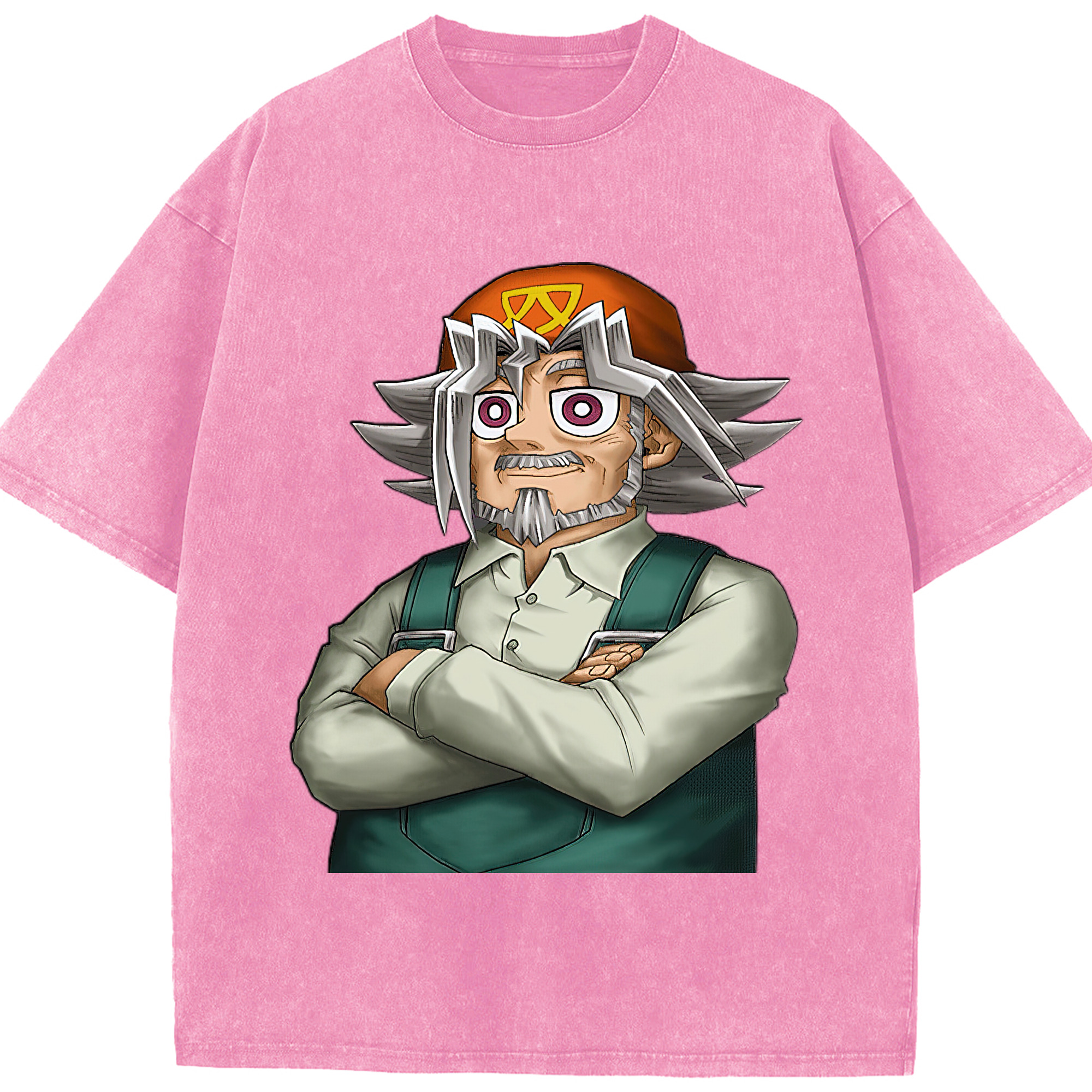 （画像用） 遊☆戯☆王 Yu-Gi-Oh! 綿100% ヴィンテージ風 半袖Tシャツ（フロントプリント）